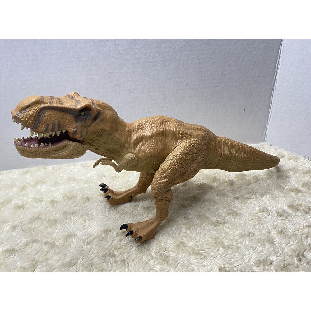 Jurrasic World Chomping Tyrannosaurus Rex Dinosaur Moving Jaw‎ 14" HG10